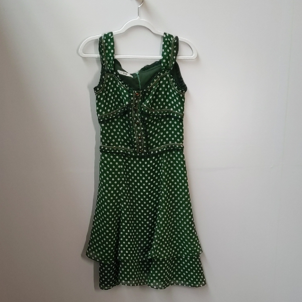 Green Polka Dot Dress